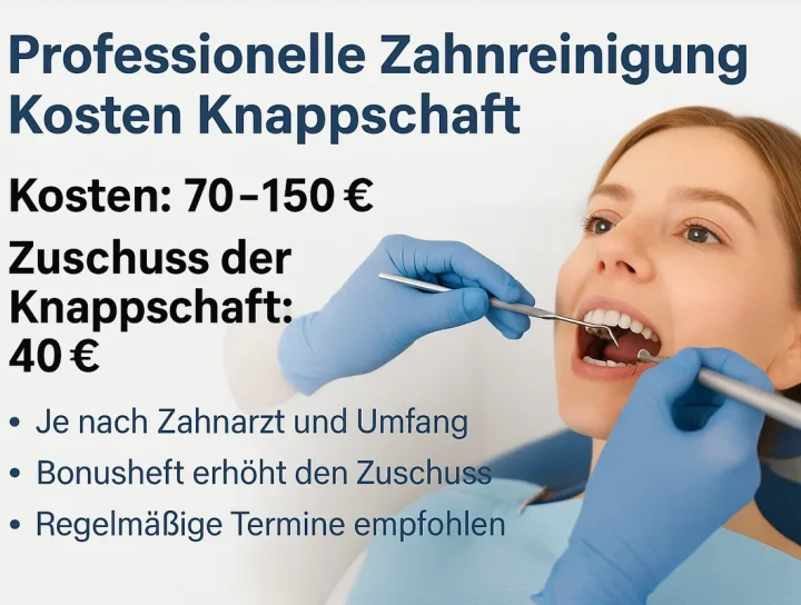 Professionelle zahnreinigung kosten knappschaft: Alles, was Sie wissen müssen 8 professionelle zahnreinigung kosten knappschaft