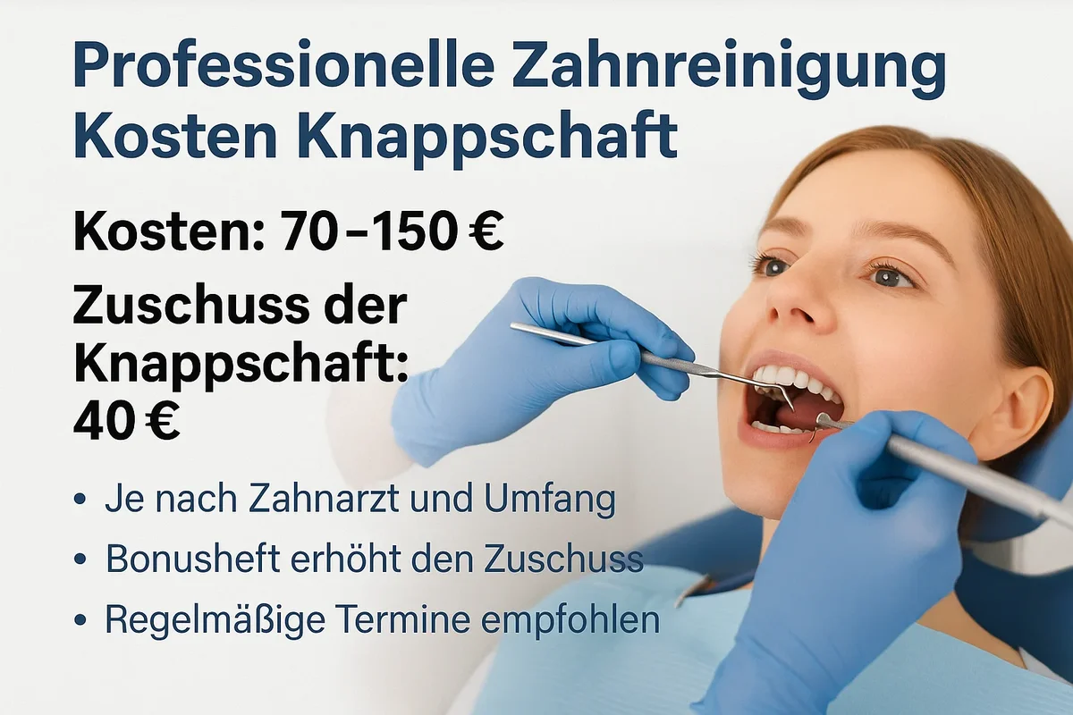 Professionelle zahnreinigung kosten knappschaft: Alles, was Sie wissen müssen 5 professionelle zahnreinigung kosten knappschaft