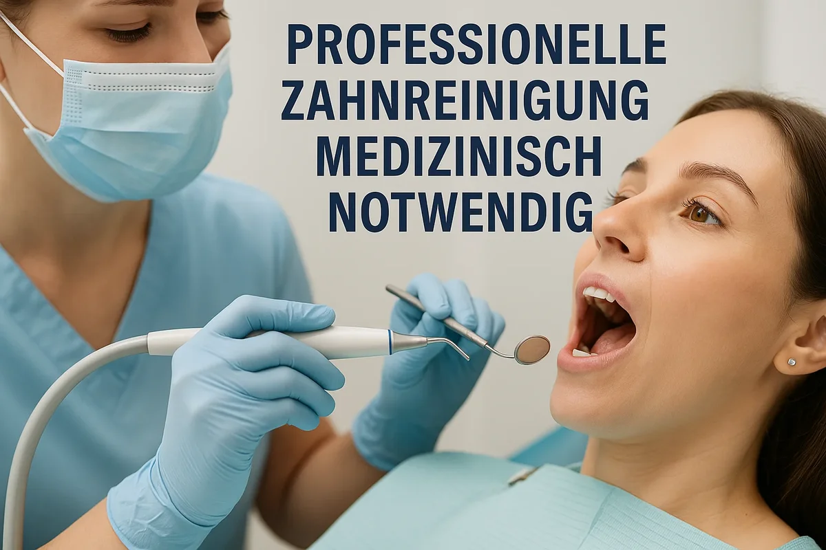 professionelle zahnreinigung medizinisch notwendig