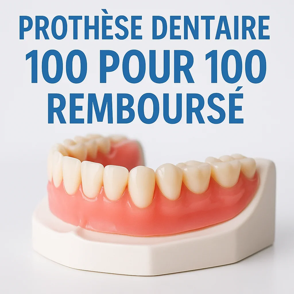 Prothèse dentaire 100 pour 100 remboursé : Guide complet 5 prothèse dentaire 100 pour 100 remboursé