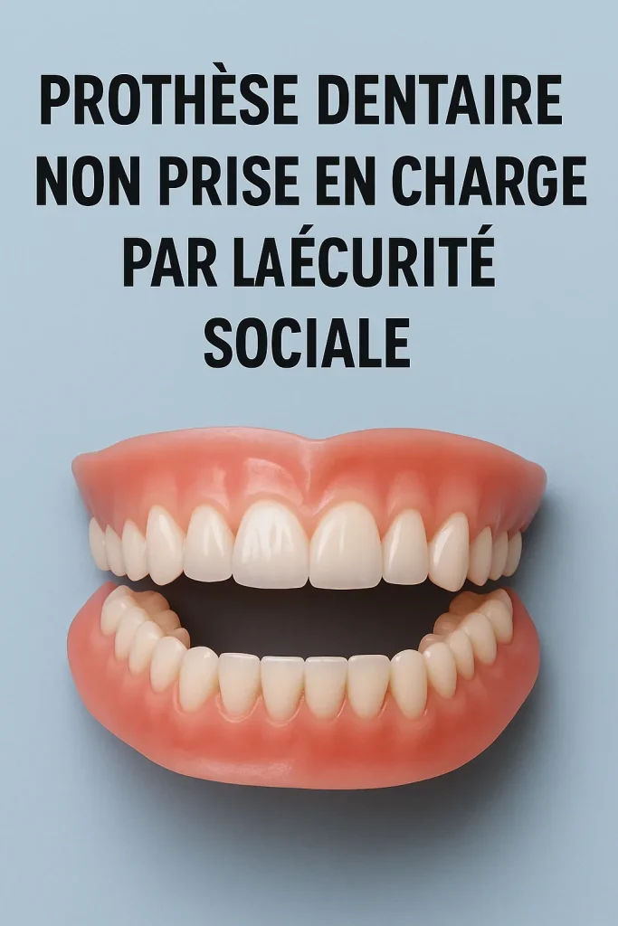 Prothèse dentaire non prise en charge par la sécurité sociale : tout savoir 4 prothèse dentaire non prise en charge par la sécurité sociale