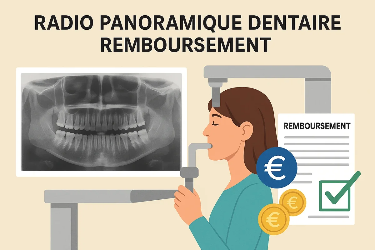 Radio panoramique dentaire remboursement : tout savoir en 2025 5 radio panoramique dentaire remboursement