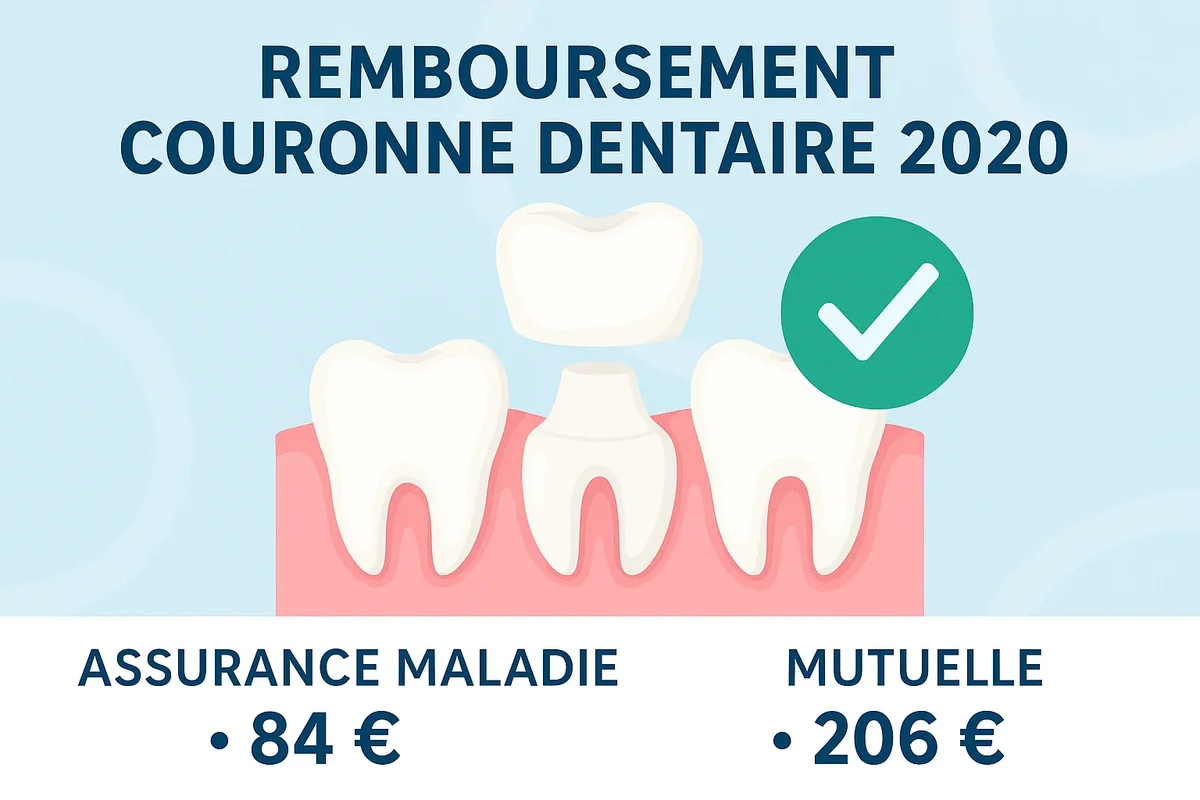 Remboursement couronne dentaire 2025 : tout savoir 5 remboursement couronne dentaire 2020