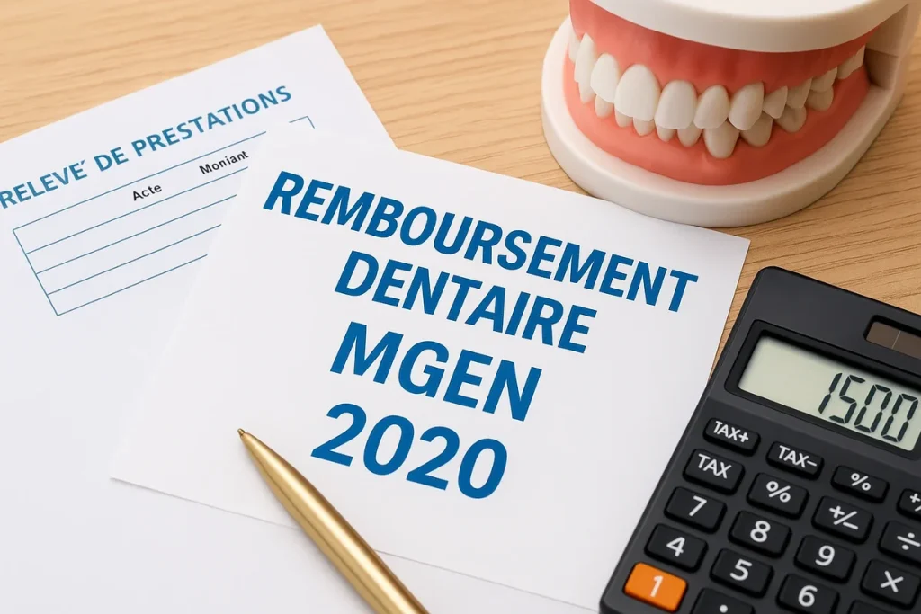 Remboursement dentaire MGEN 2025 4 remboursement dentaire mgen 2020