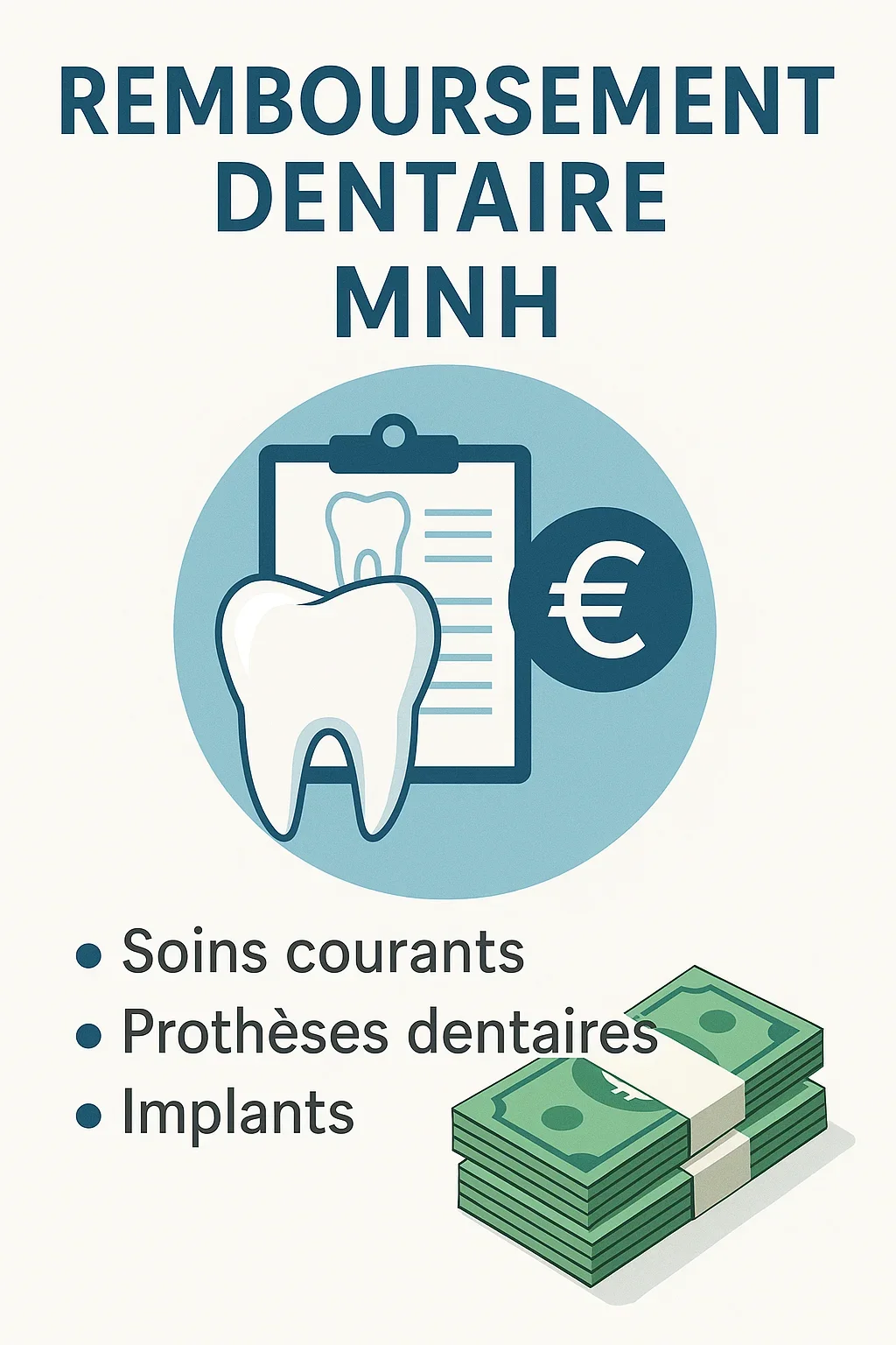 remboursement dentaire mnh
