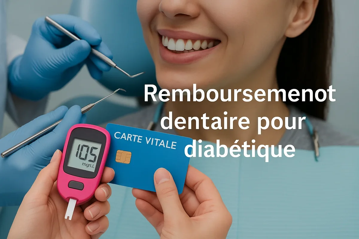 Remboursement dentaire pour diabétique : guide complet 2025 ✅ 5 remboursement dentaire pour diabetique