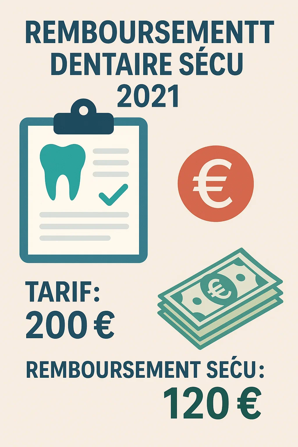 remboursement dentaire secu 2021