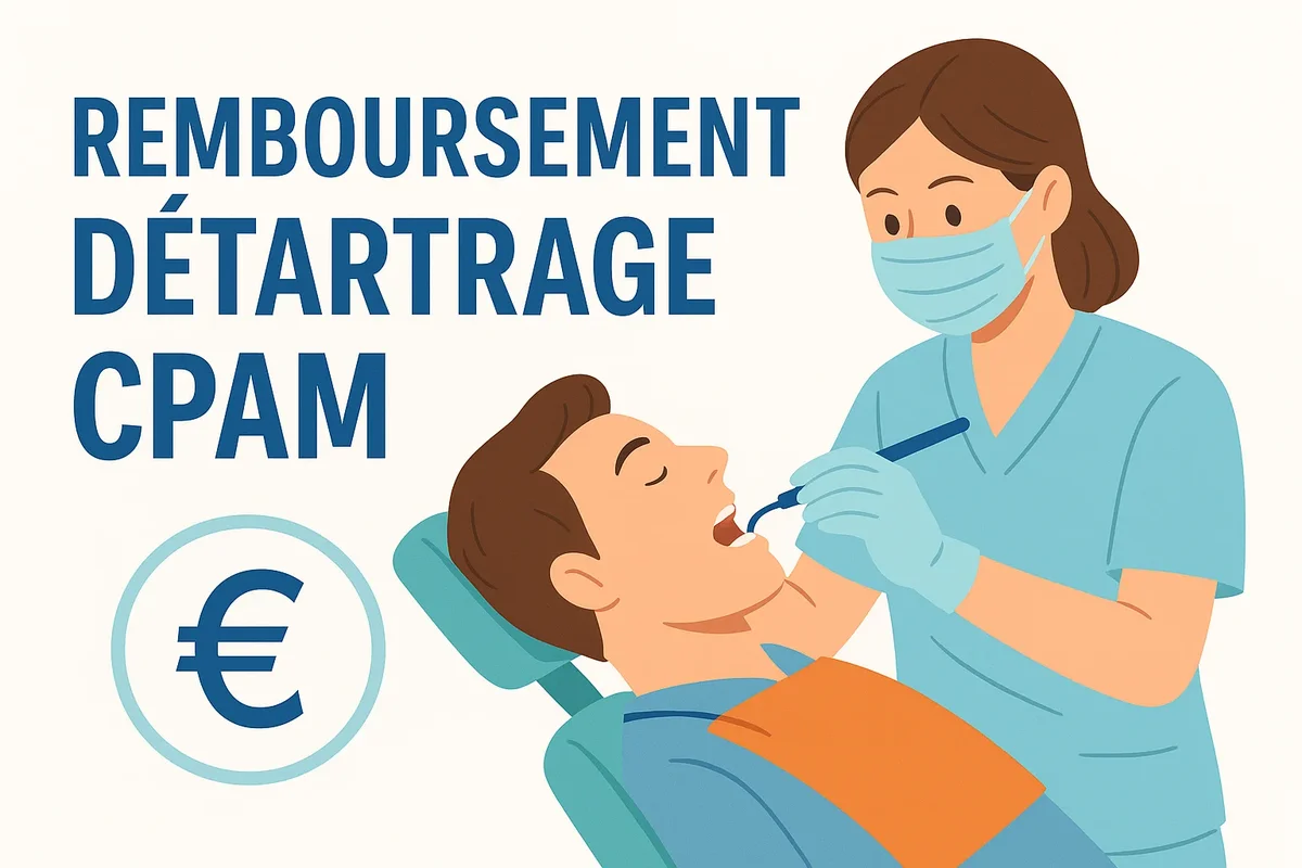 remboursement détartrage cpam