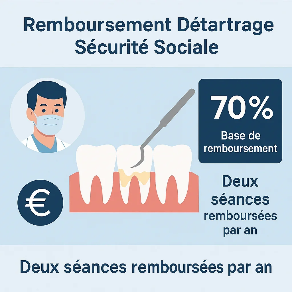 Remboursement detartrage securite sociale : guide complet 5 remboursement detartrage securite sociale