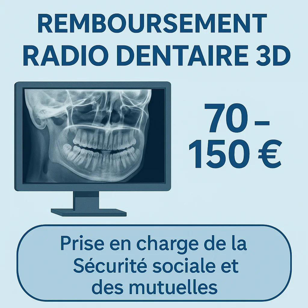 Remboursement radio dentaire 3D : tout savoir en 2025 5 remboursement radio dentaire 3d