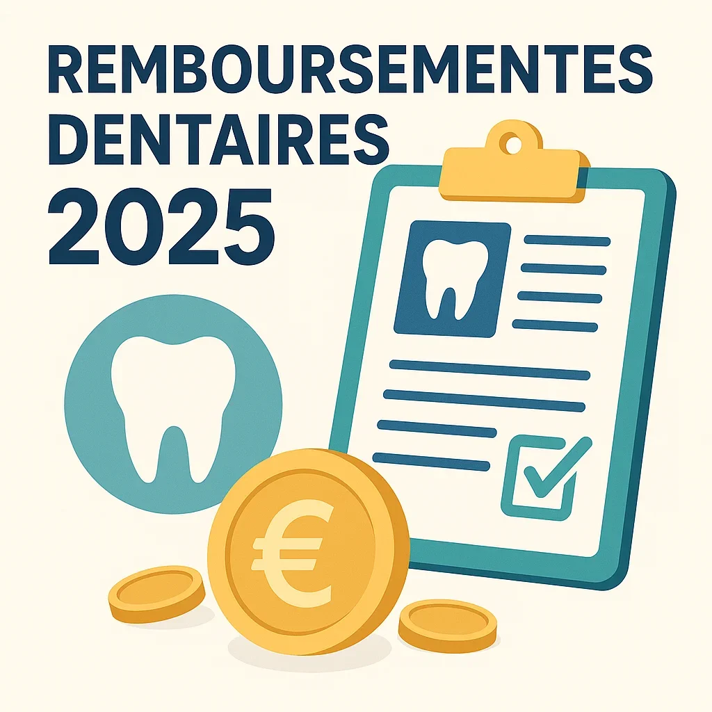 Remboursements dentaires 2025 : tout ce qu’il faut savoir 5 remboursements dentaires 2025