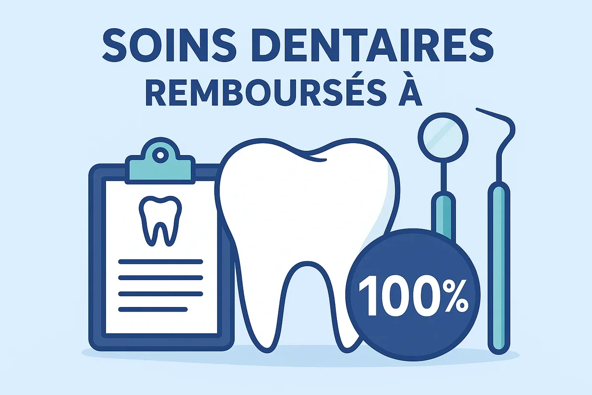 Soins dentaires remboursés à 100 : Guide complet 5 soins dentaires remboursés à 100