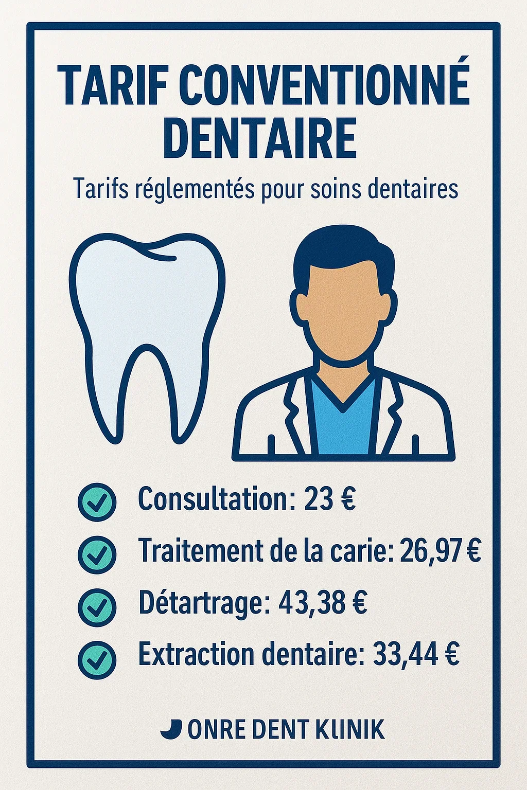 Tarif conventionné dentaire : guide complet pour patients 🦷 5 tarif conventionné dentaire