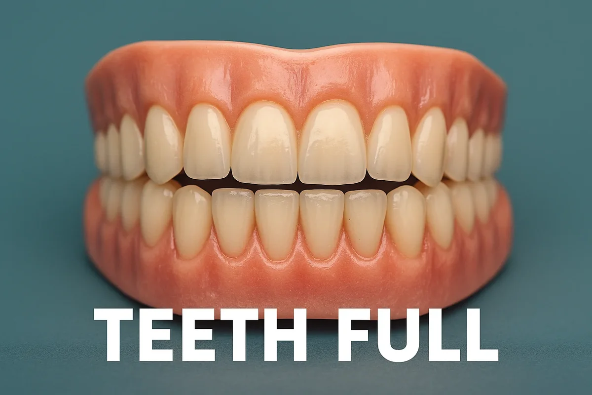teeth full