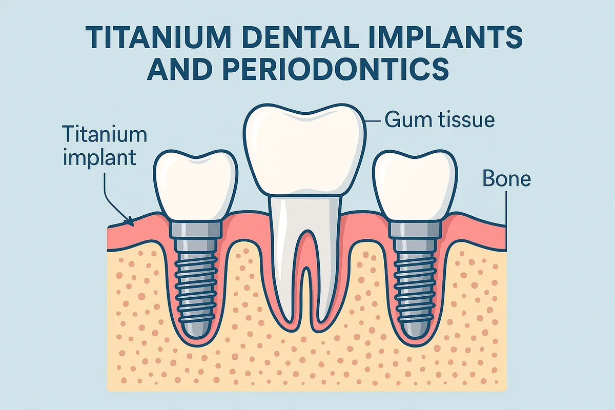 Titanium Dental Implants and Periodontics 5 titanium dental implants and periodontics