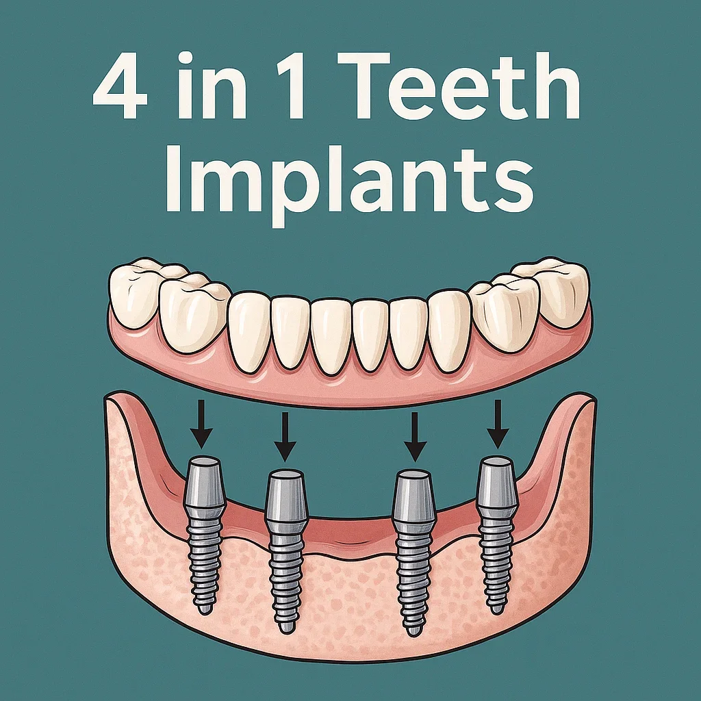 4 in 1 Teeth Implants: Complete Guide for Patients 5 4 in 1 teeth implants