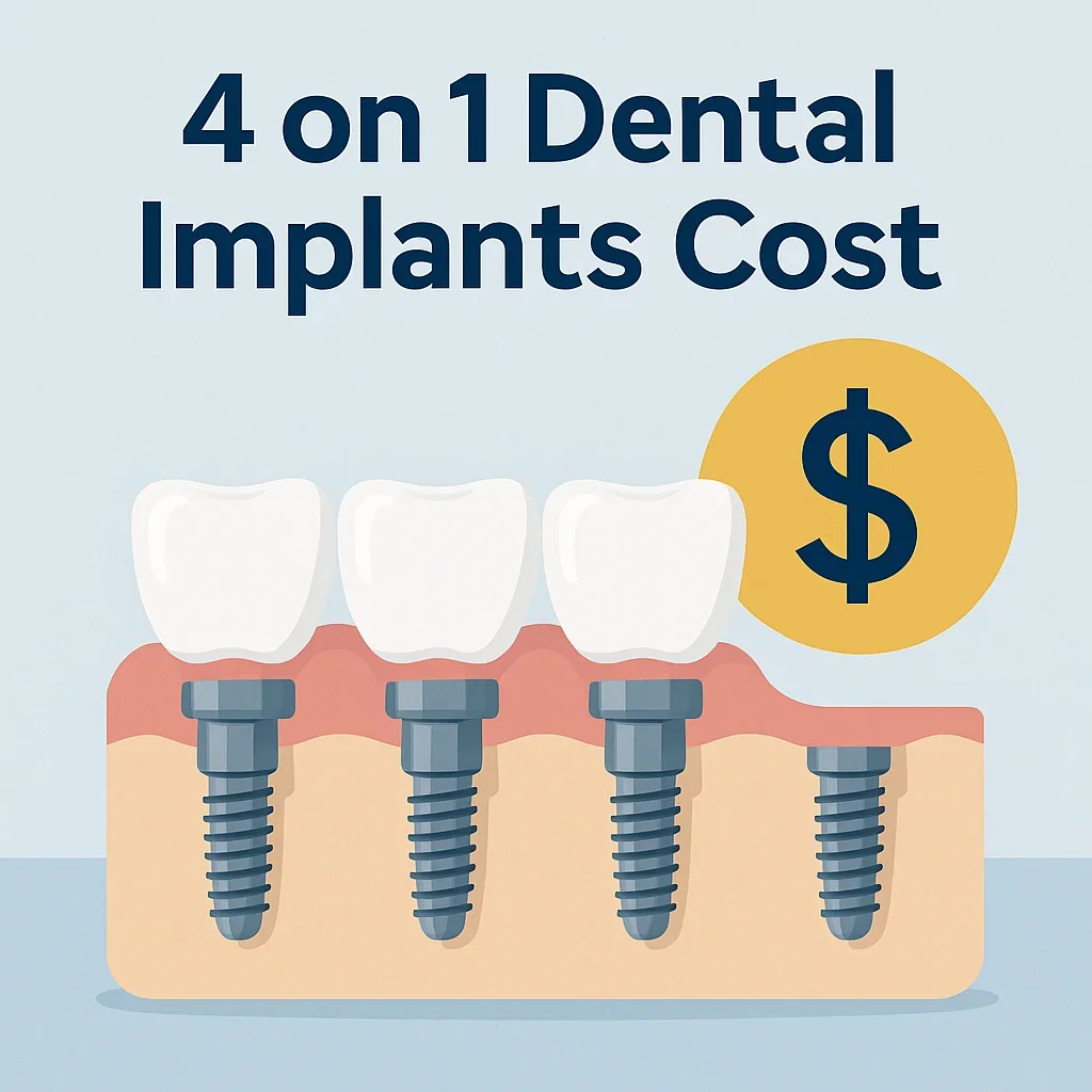 4 on 1 Dental Implants Cost: Full Guide to Pricing and Benefits 5 4 on 1 dental implants cost