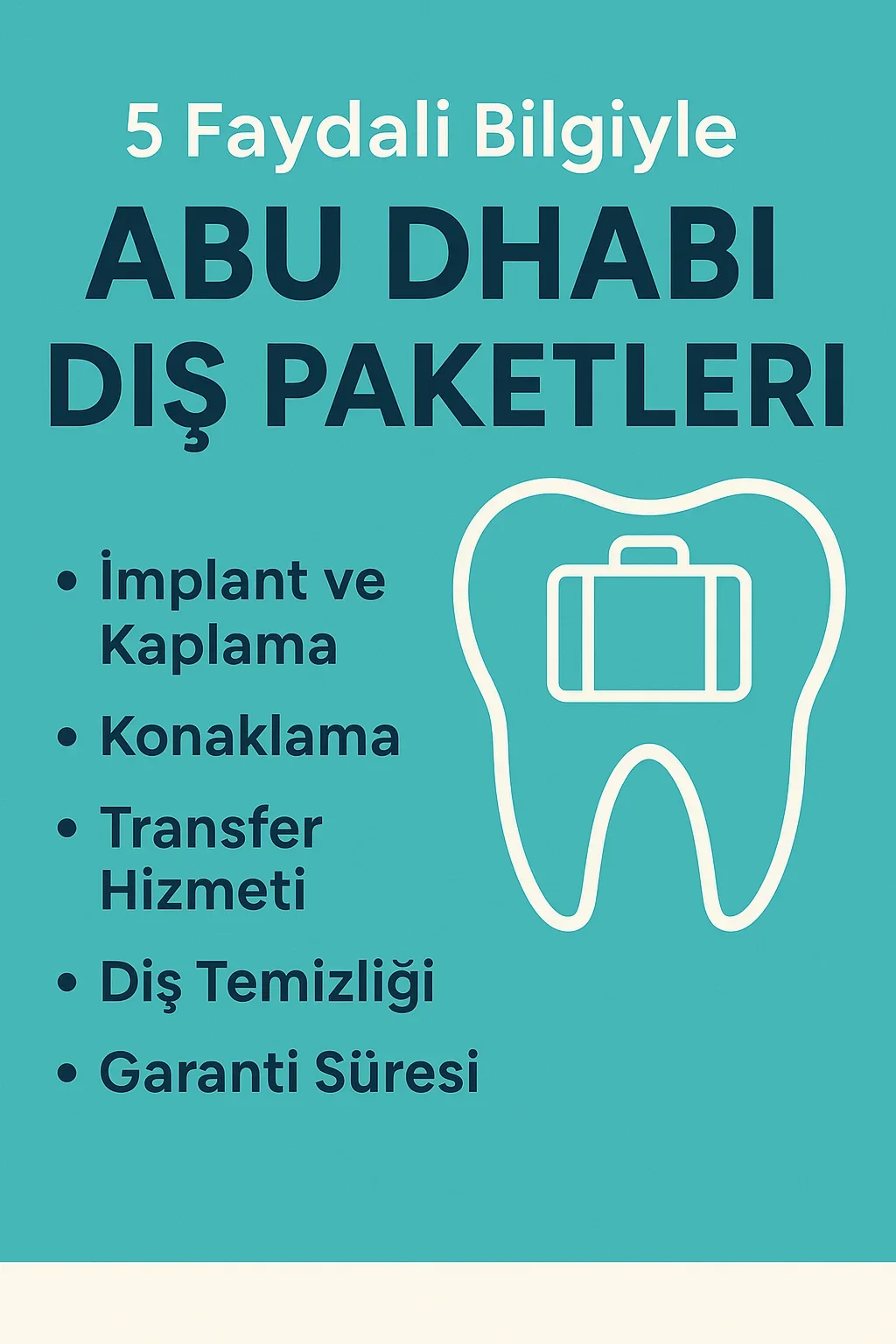 Abu Dhabi Diş Paketleri: 2025’te En Çok Tercih Edilen Tedaviler 5 abu dhabi dis paketleri