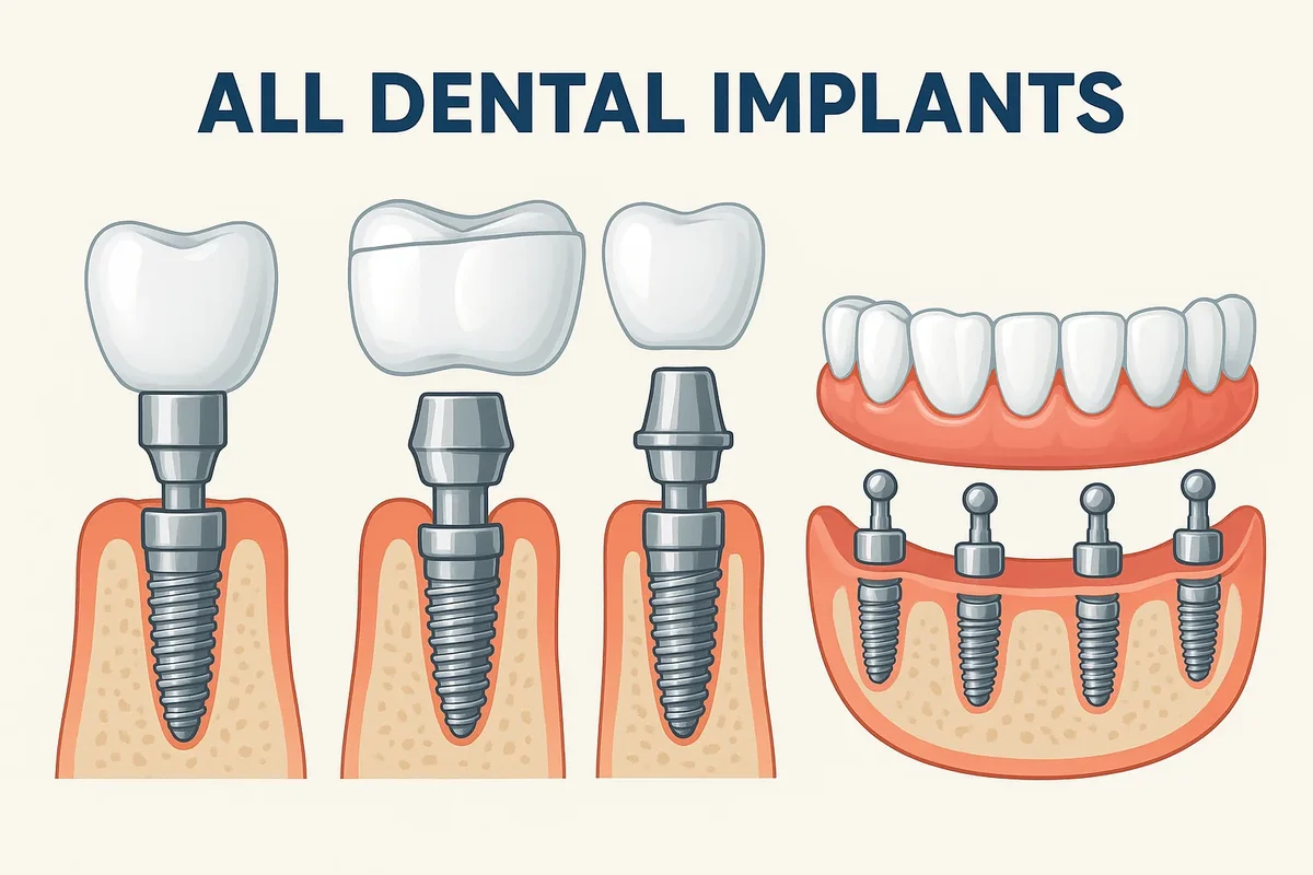 All Dental Implants: Complete Guide to Types, Costs, and Benefits 5 all dental implants