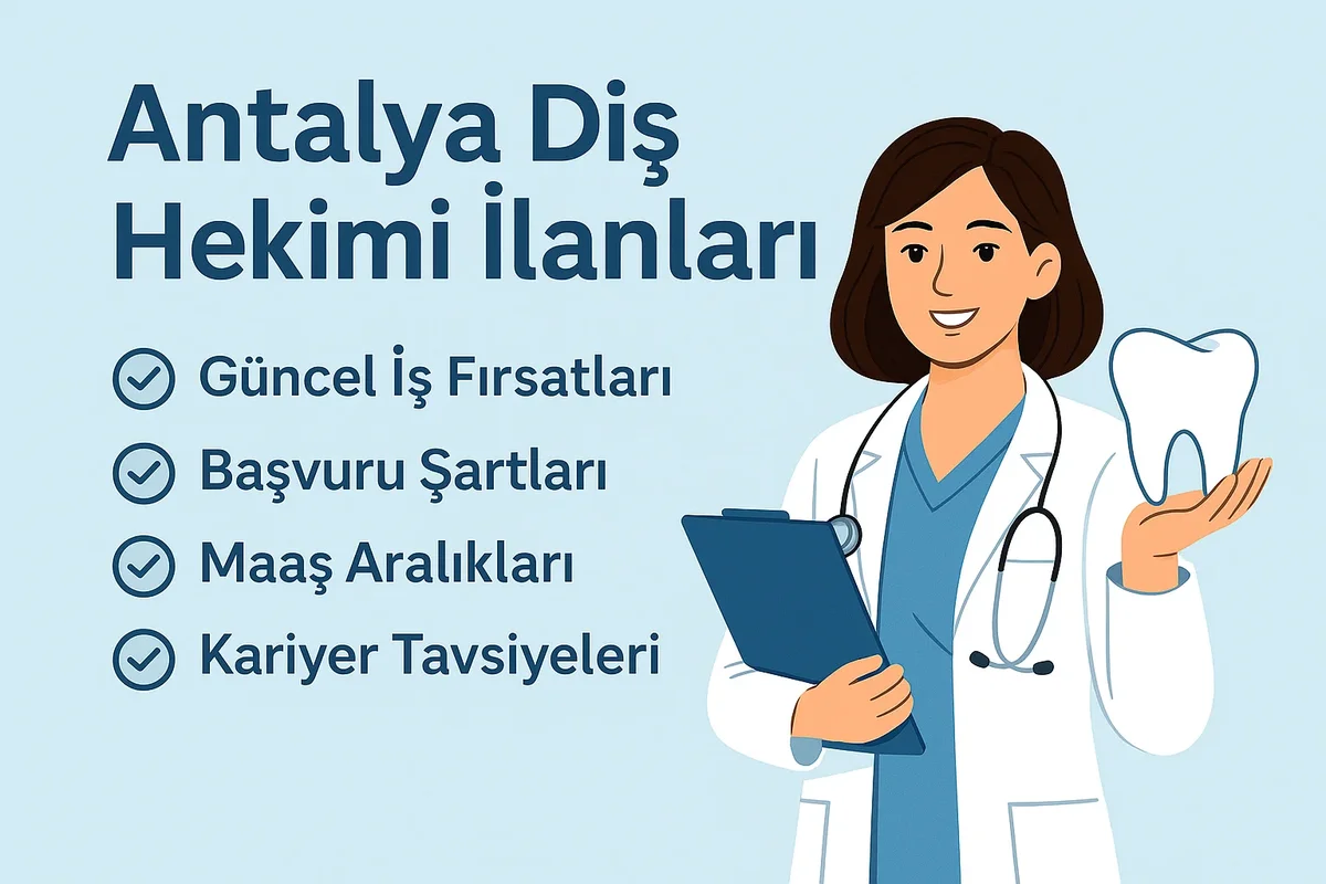 Antalya Diş Hekimi İlanları 2025: Kariyerinize Yeni Bir Başlangıç 7 antalya dis hekimi ilanlari