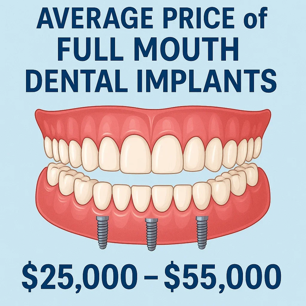 Average Price of Full Mouth Dental Implants: Complete 2025 Guide 5 average price of full mouth dental implants
