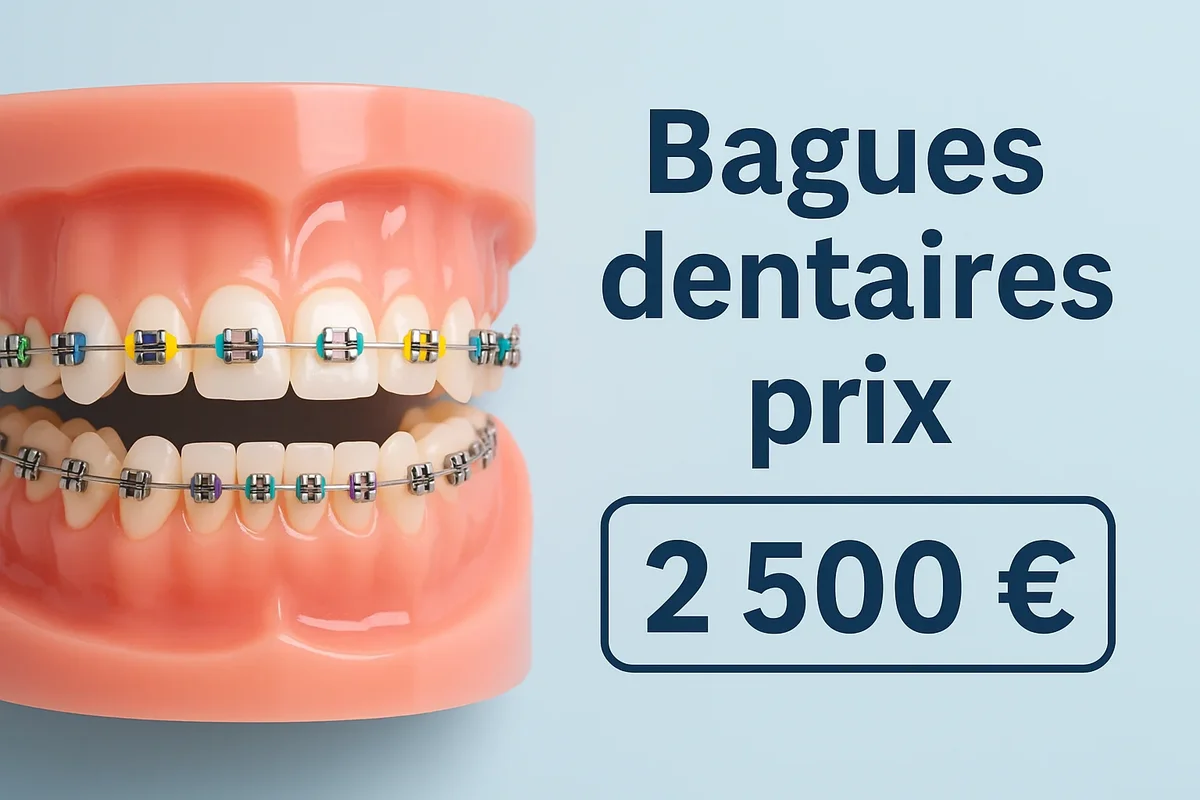 Bagues dentaires prix : tout savoir avant de commencer ! 5 bagues dentaires prix