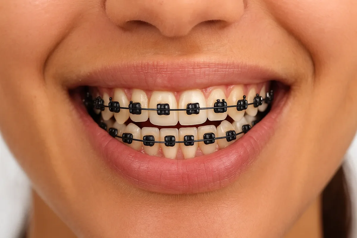 Braces in Black: The Stylish Choice for a Confident Smile 5 braces in black