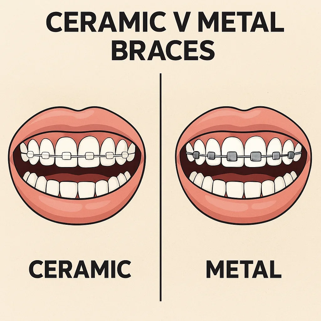 Ceramic v Metal Braces: Which is Better for You? 5 ceramic v metal braces