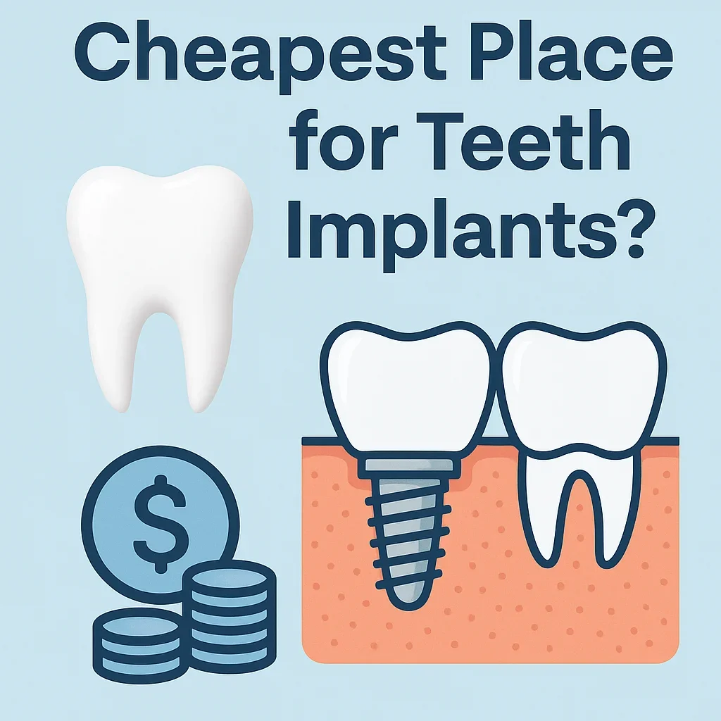 Cheapest Place for Teeth Implants: Discover Top Global Options 5 cheapest place for teeth implants