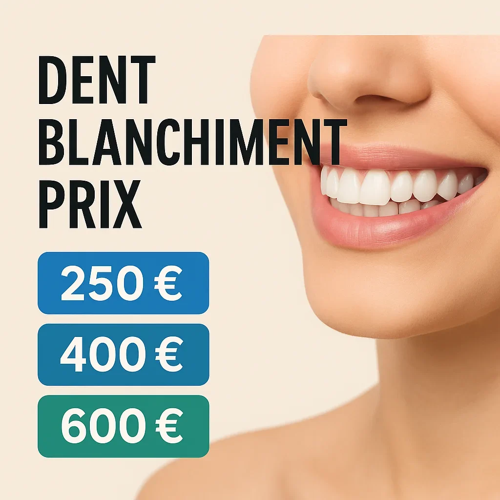 Dent blanchiment prix : tout savoir avant de se lancer 5 dent blanchiment prix