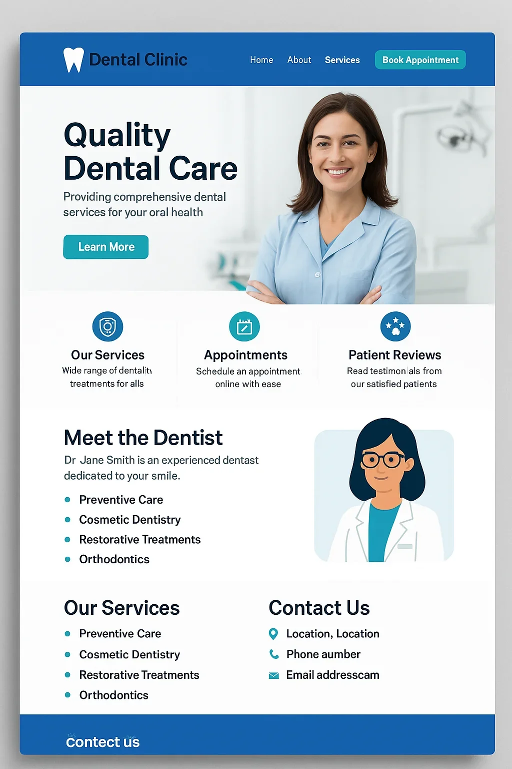 Top Dental Clinic Site Guide: Build Trust, Care, and Smiles 5 dental clinic site