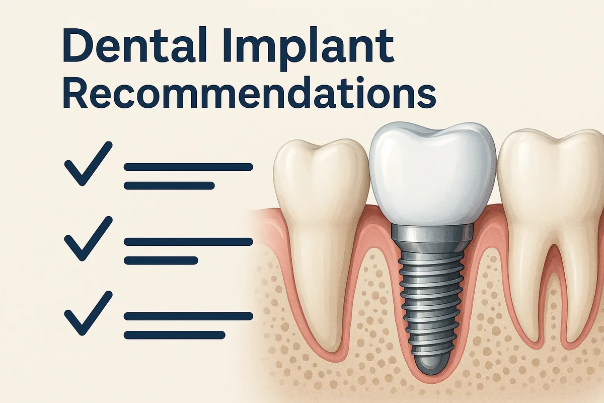 Top Dental Implant Recommendations for a Confident Smile 5 dental implant recommendations