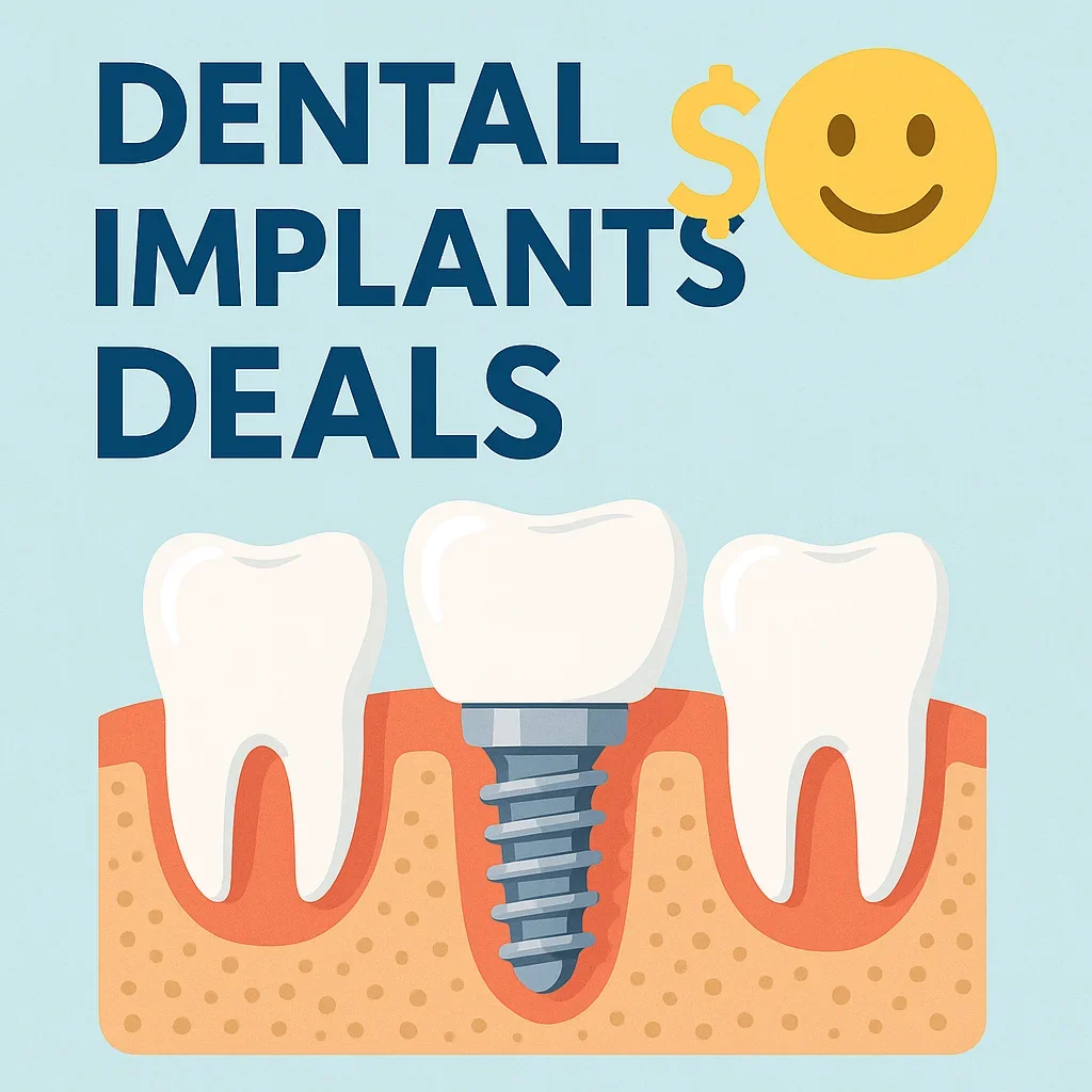 Best Dental Implants Deals: Affordable Smile Restoration in 2025 5 dental implants deals