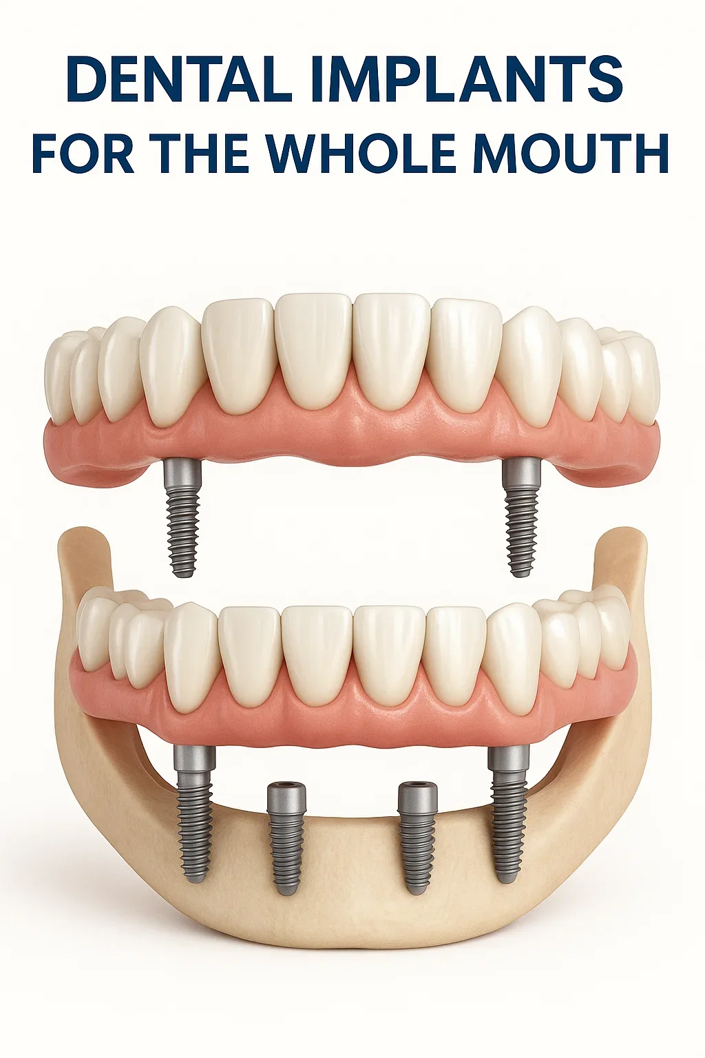 Dental Implants for the Whole Mouth: Complete Guide to a Perfect Smile 5 dental implants for the whole mouth
