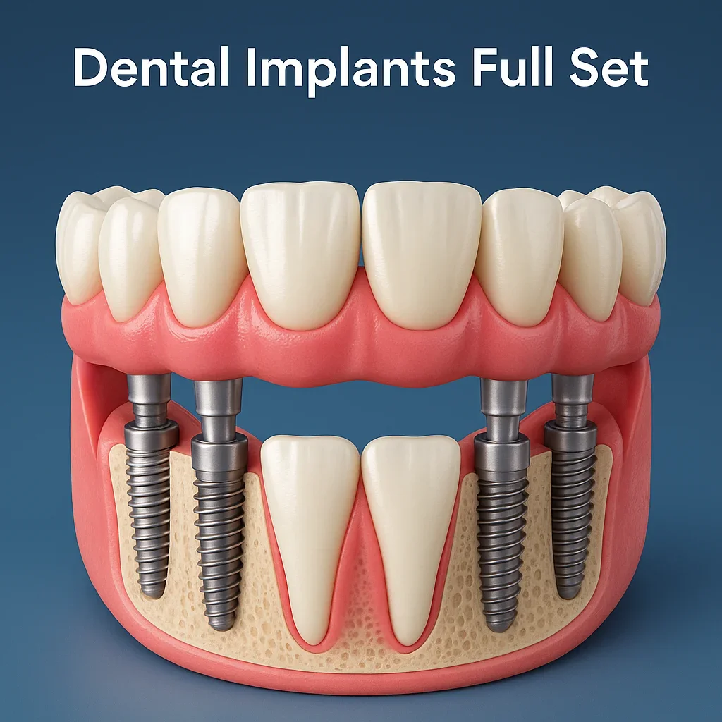 Dental Implants Full Set: Complete Guide to a Perfect Smile 5 dental implants full set