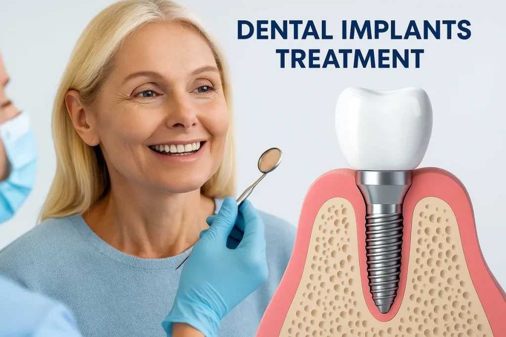 Dental Implants Treatment: The Complete 2025 Guide 🦷 4 dental implants treatment