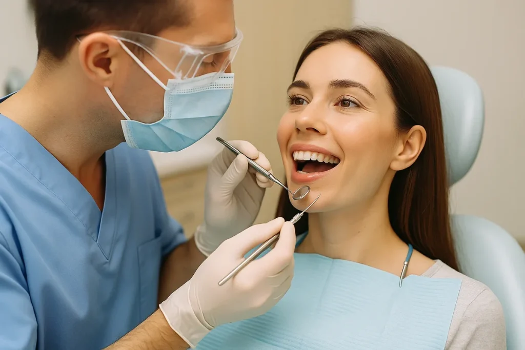 What Happens During a Dentist Check Up? 4 dentist check up