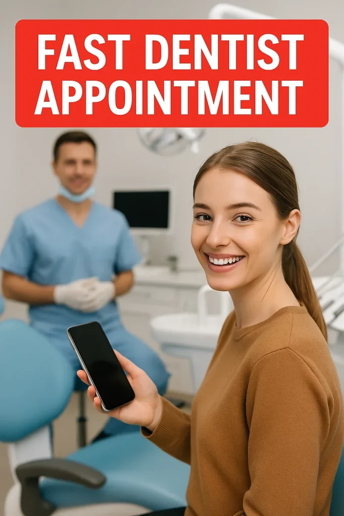 Fast Dentist Appointment: Get Treated Without the Wait 4 fast dentist appointment