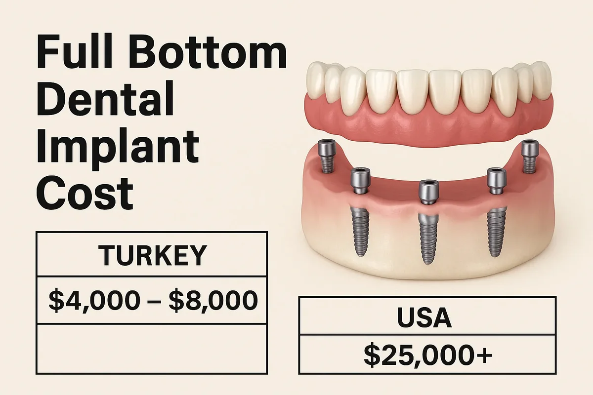 Full Bottom Dental Implant Cost: Complete Guide for 2025 🦷 5 full bottom dental implant cost