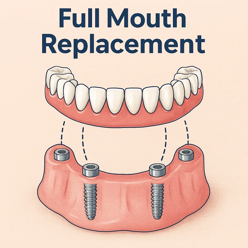 Full Mouth Replacement: Transforming Smiles & Confidence 5 full mouth replacement