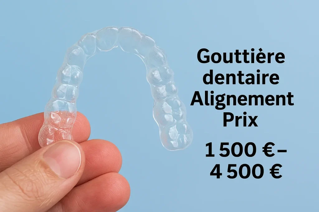 Gouttière dentaire alignement prix : tout ce qu’il faut savoir 4 gouttière dentaire alignement prix