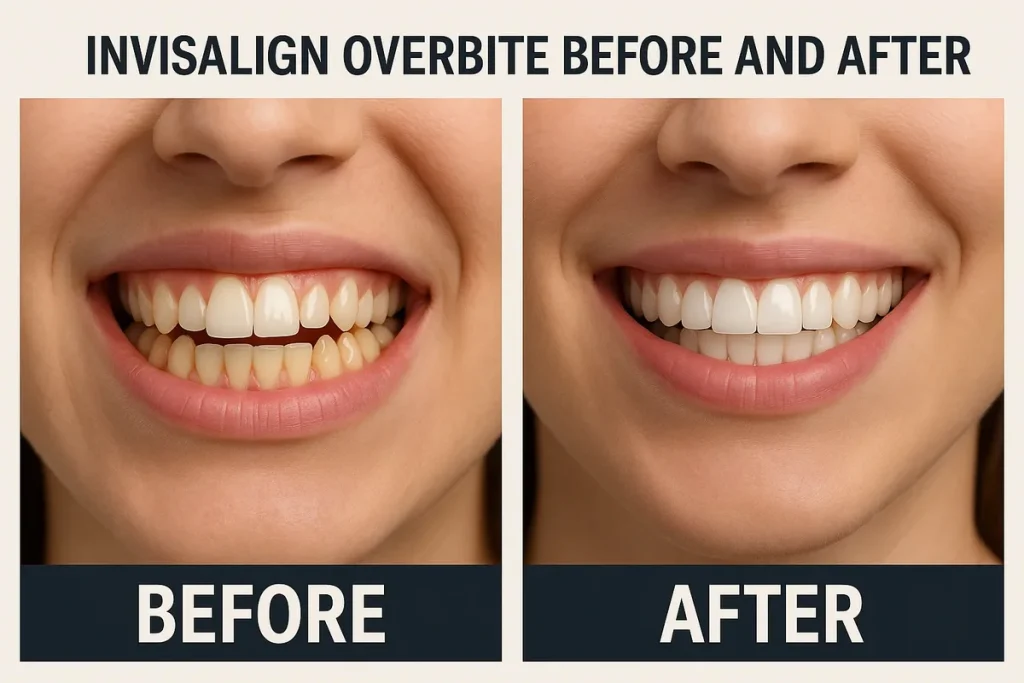 Invisalign Overbite Before and After: Real Results & Complete Guide 4 invisalign overbite before and after