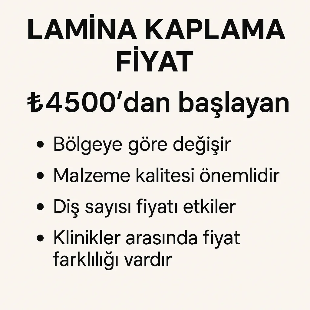 Lamina Kaplama Fiyat 2025: Estetik Gülüş İçin Güncel Rehber 5 lamina kaplama fiyat