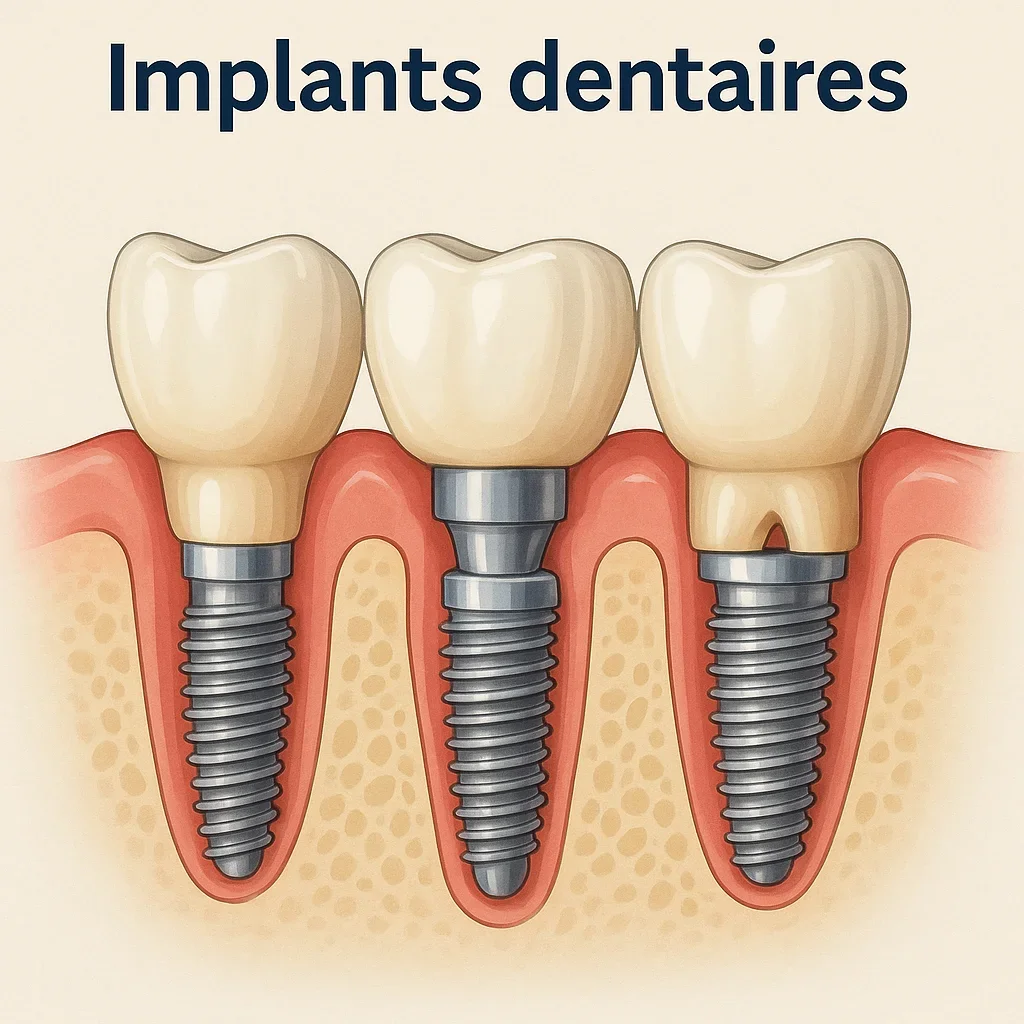 đŠ· Les implantes dentaires : guide complet pour retrouver le sourire 5 les implantes dentaires