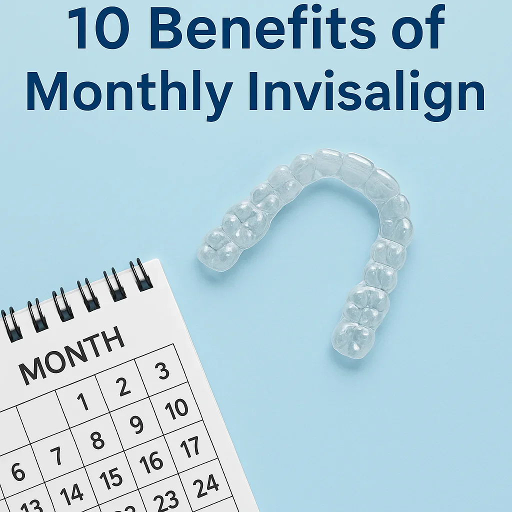 Monthly Invisalign: How Clear Aligners Transform Your Smile Step-by-Step 5 monthly invisalign