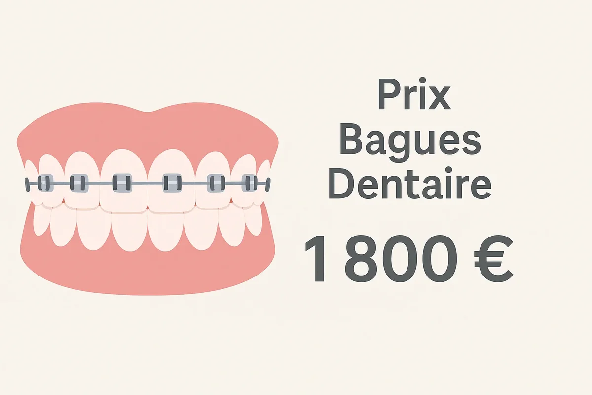prix bagues dentaire