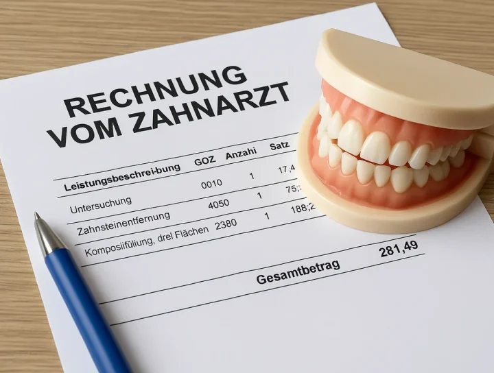 Rechnung vom Zahnarzt: Das müssen Patienten wirklich wissen 20 rechnung vom zahnarzt