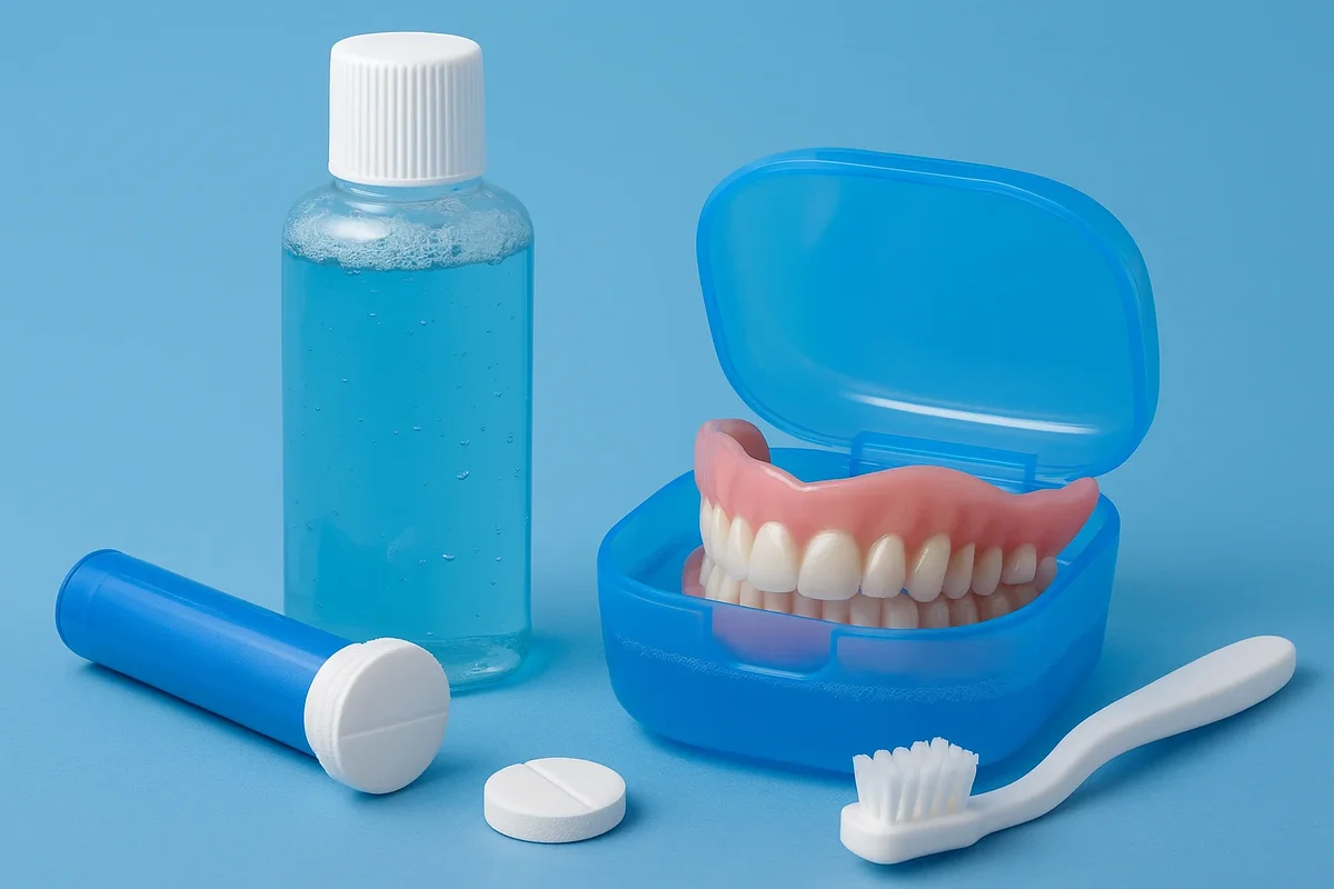 Reinigungsmittel für dritte Zähne: So bleiben Ihre Prothesen hygienisch sauber 5 reinigungsmittel für dritte zähne
