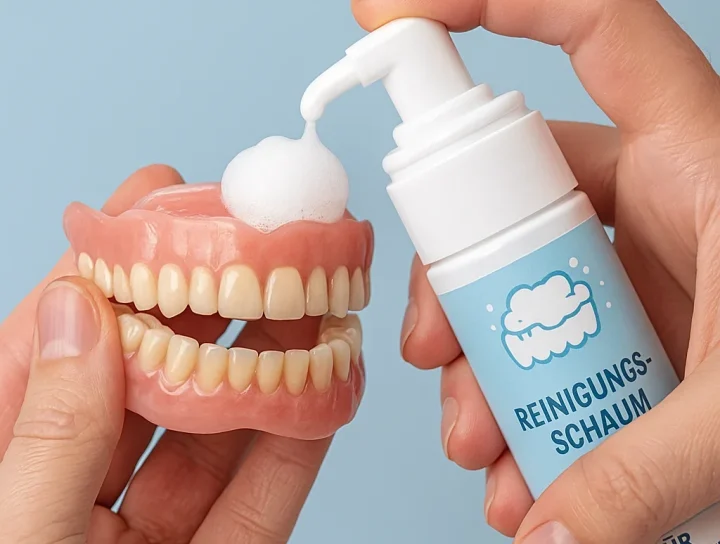 reinigungsschaum für zahnersatz