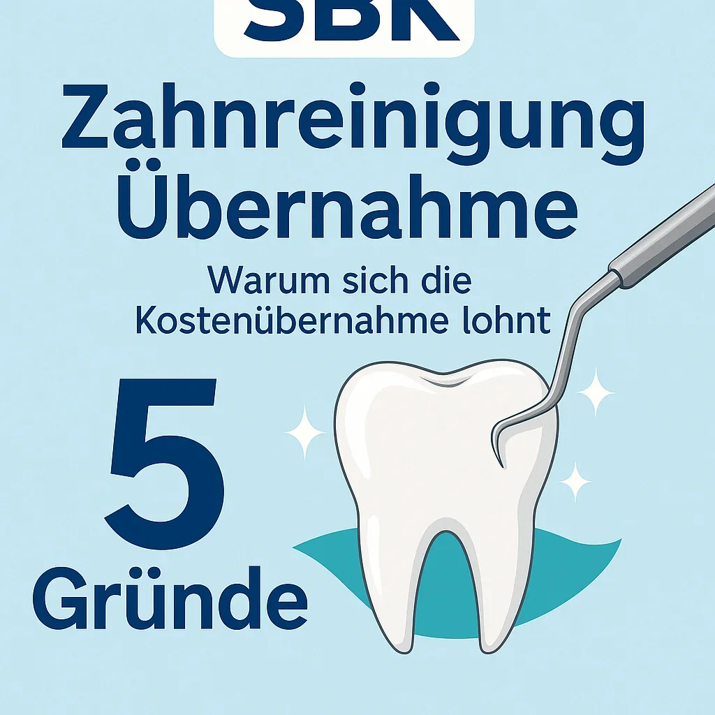 SBK Zahnreinigung Übernahme: Was Sie 2025 wissen müssen 5 sbk zahnreinigung übernahme